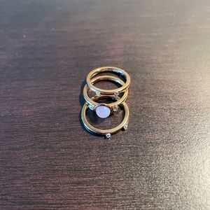 Michael Kors stackable rings